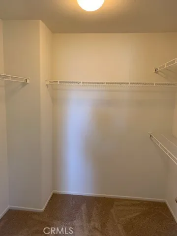 Large, walk in closet.