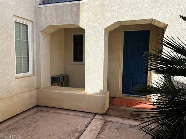 Front door with keypad entrance