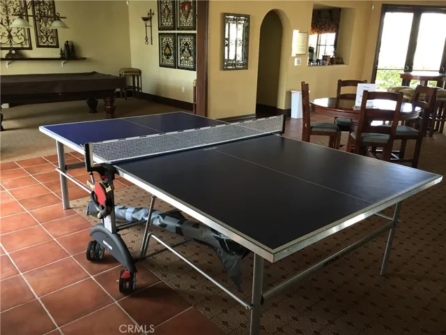 table tennis in clubhouse
