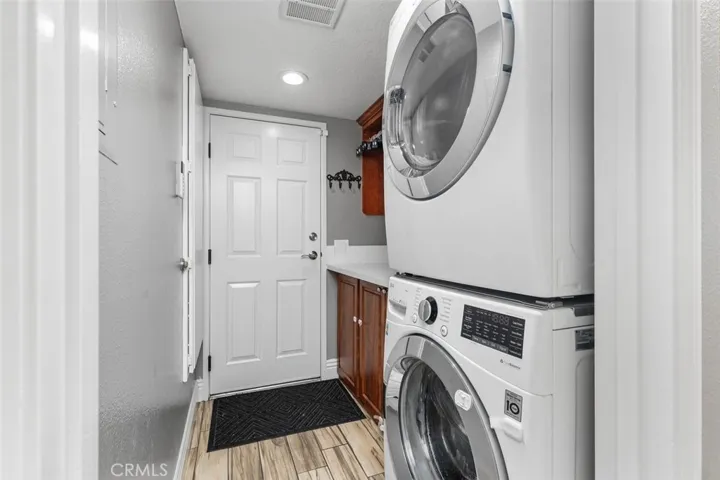 Inside laundry room