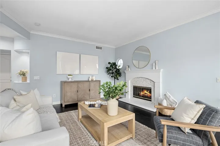 Relax by the fireplace