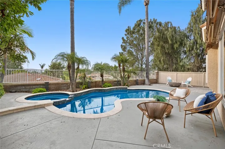 Custom PebbleTec pool and spa