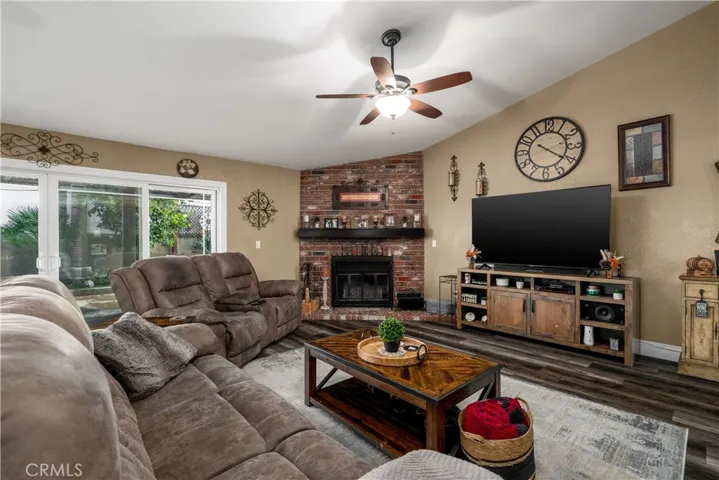 Wood Burning Fireplace