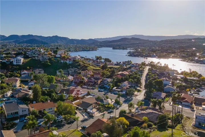 Stunning Canyon Lake Drone view