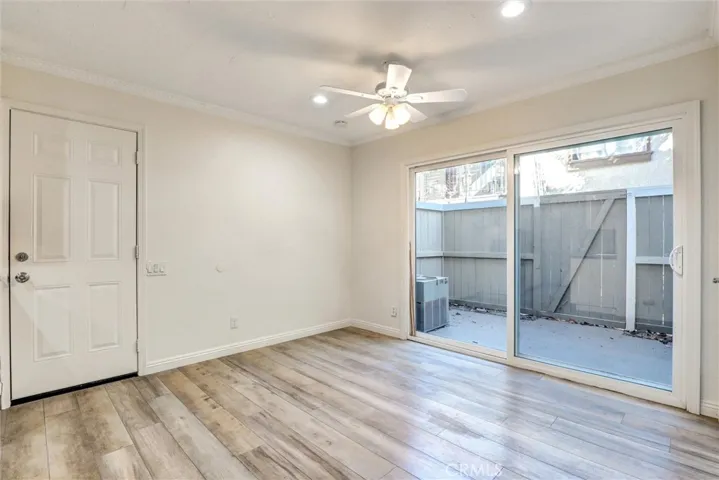 Dining Area Direct Access to Garage and Patio