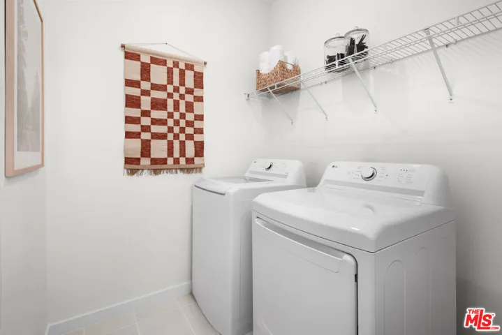 Former model home laundry room