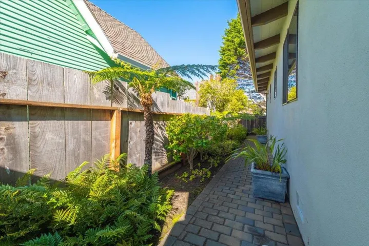 Back walkway