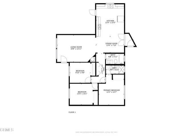 1188 Fierro Drive Floor Plan