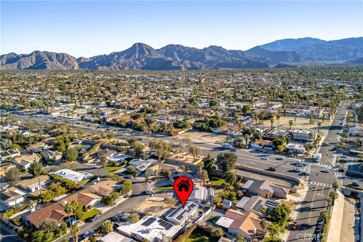 Aerial of property