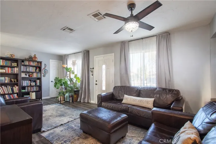 front door leading into living room