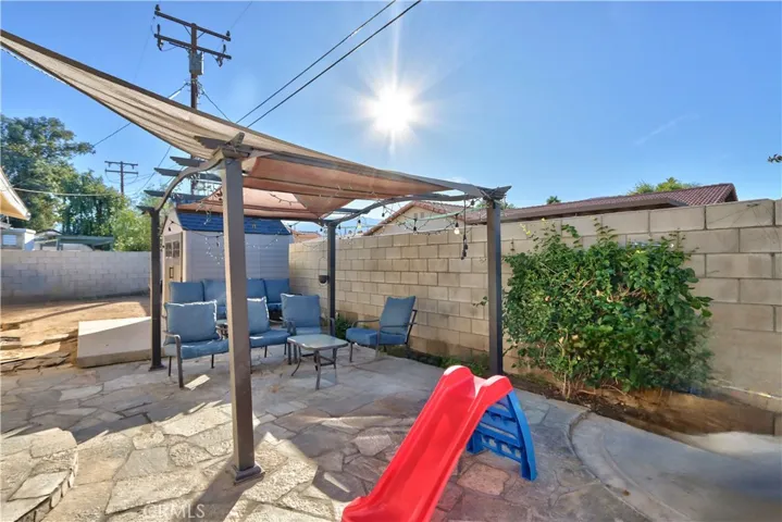 Rear yard