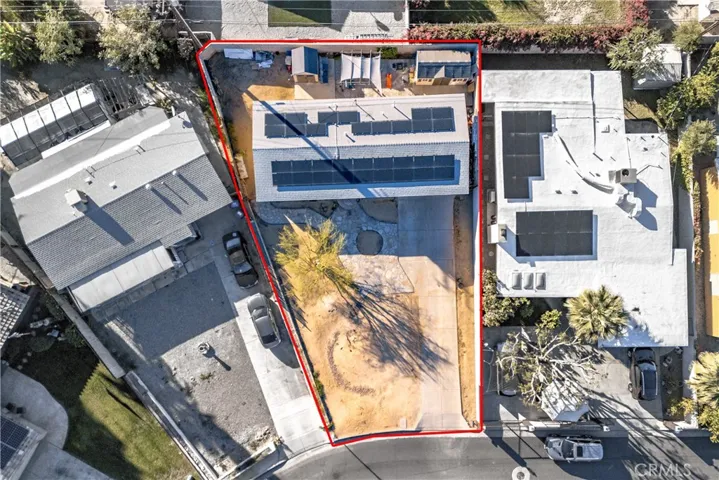 Aerial of property