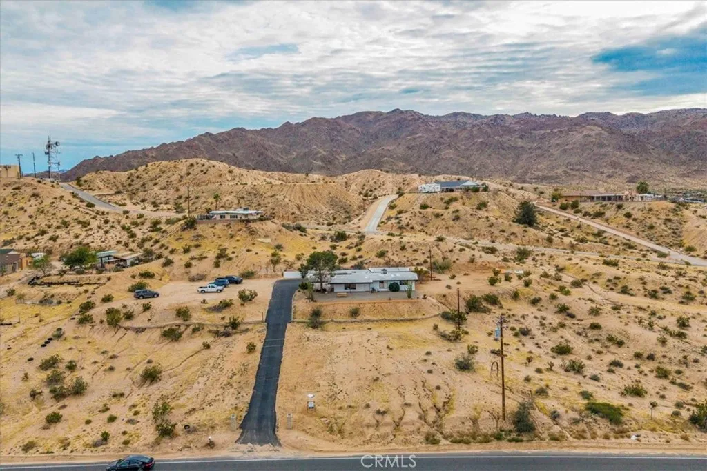 left of the driveway LOT