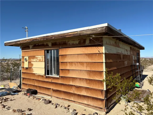 SOUTH SIDE OF CABIN