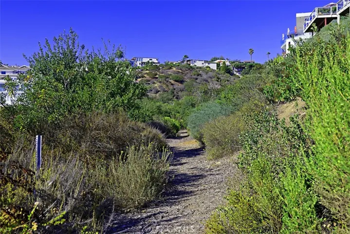 Walking from Marlin Drive cul de sac.