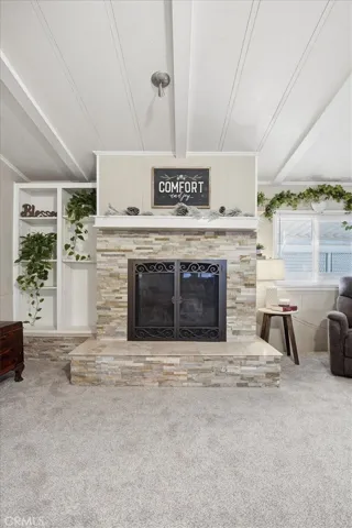 Custom Crafted fireplace