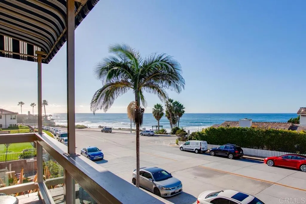 View from spacious outdoor balcony which acts as an extension of the Living Room.