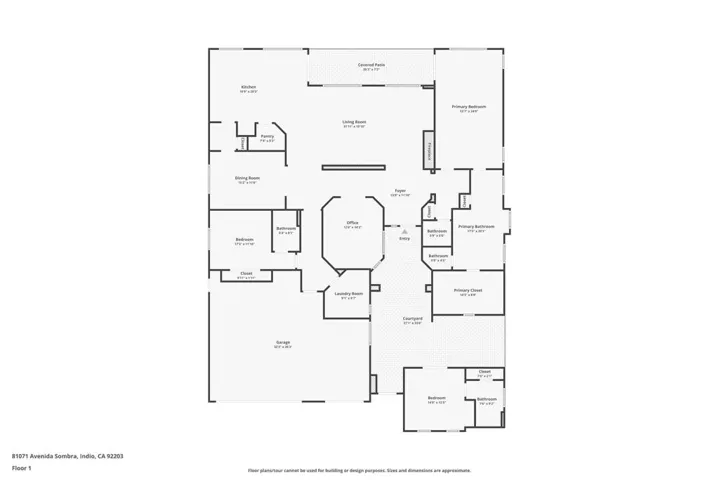 La Paz Floor Plan