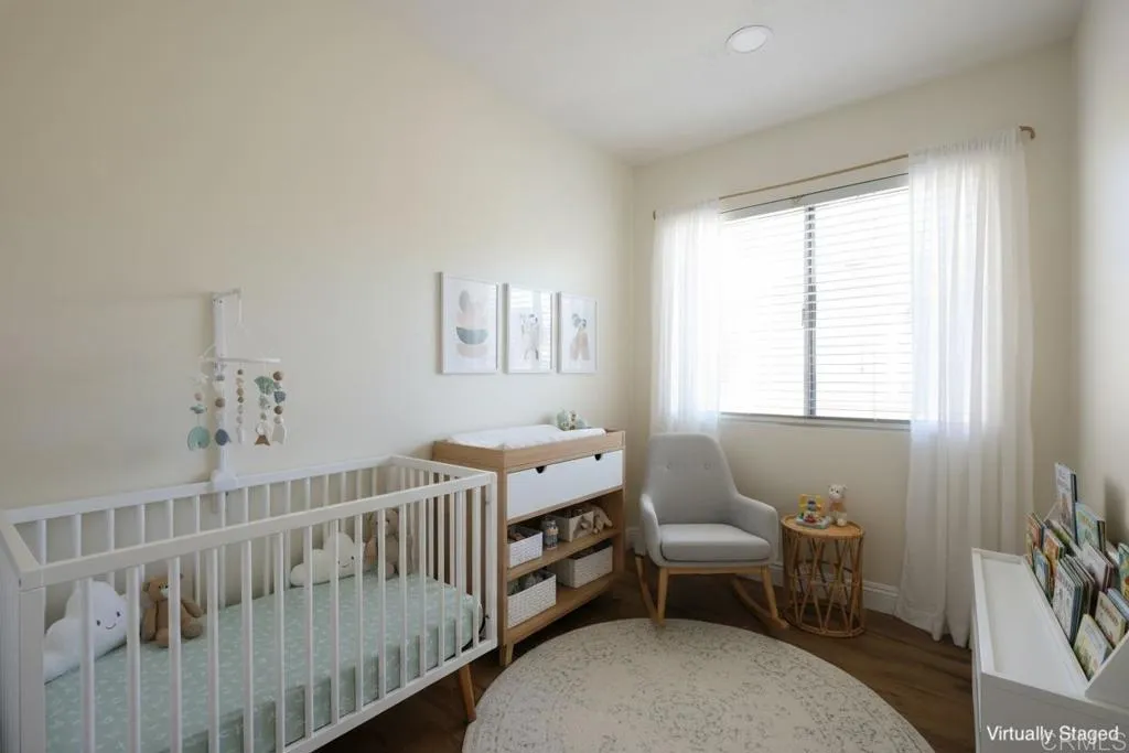 Virtually Staged Nursery