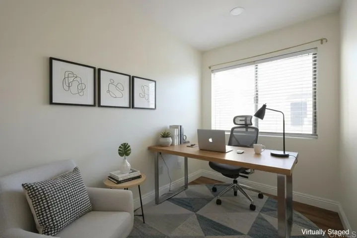 Virtually Staged Office Space