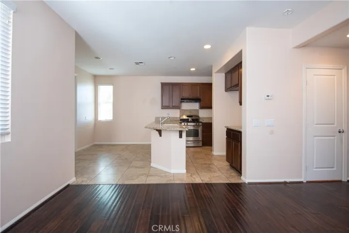 View to kitchen