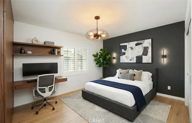 Upstairs Bedroom #3; Option 1 "VITRUALLY STAGED"