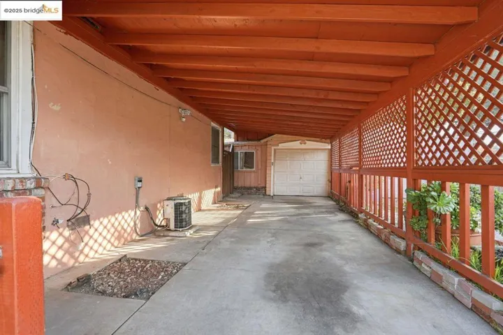 Awning driveway
