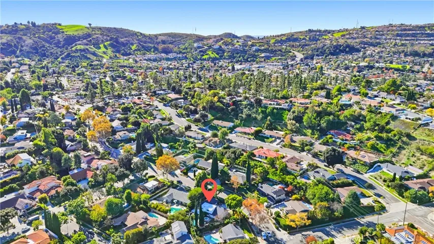 South facing aerial view!