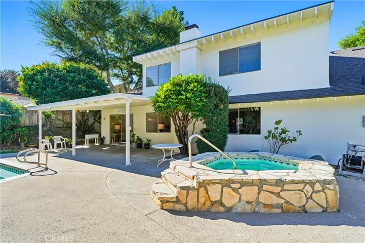 There is tons of space to relax and enjoy your private oasis!