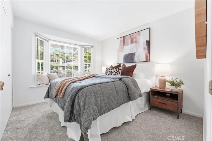 Downstairs Bedroom #2 with window seat!