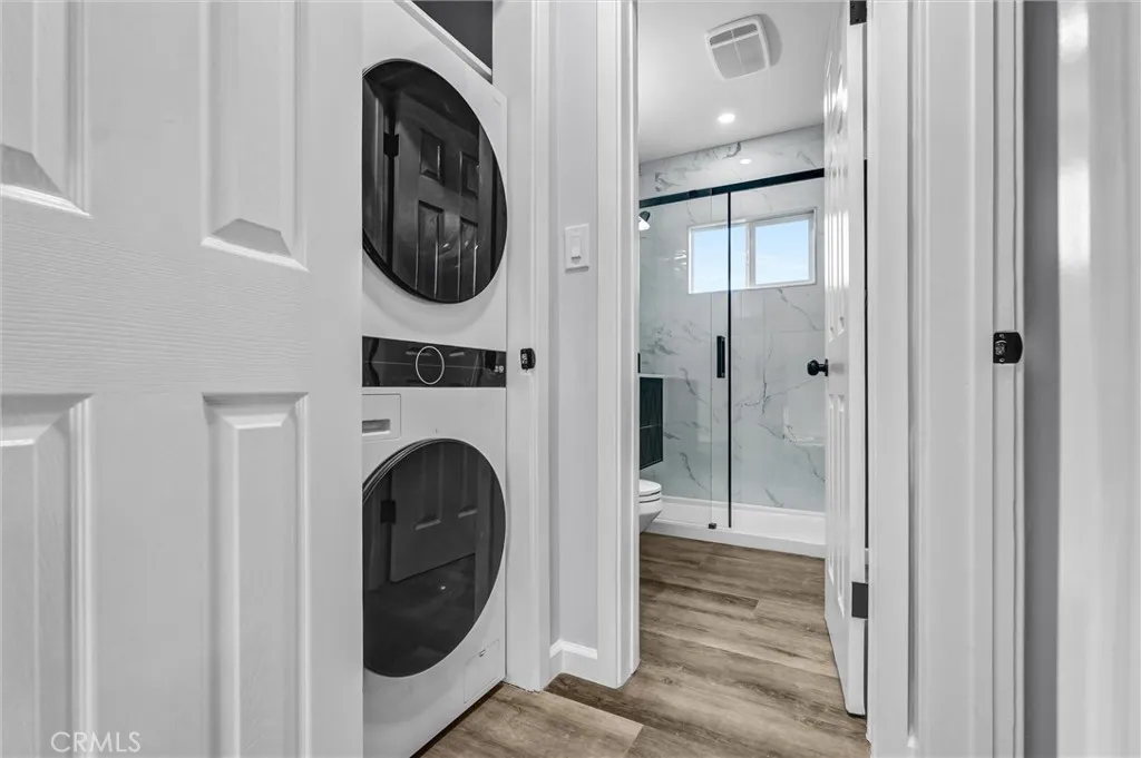 washer room & bathroom