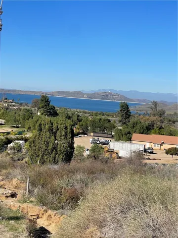 View from the bottom of property