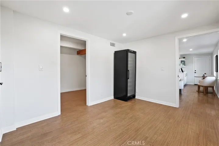This room can be an office or more storage space. The door in the middle is to the Closet or Storage Room whatever you like