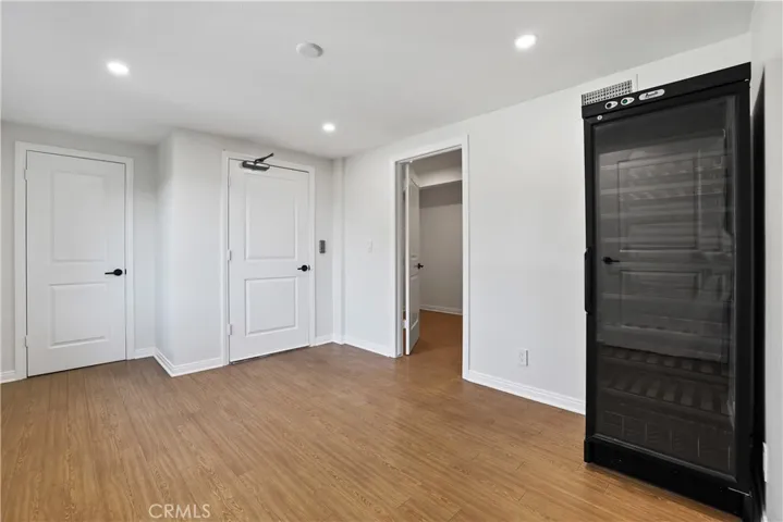 Door in the middle is to the Elevator