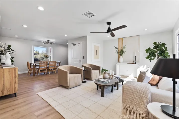 Living room and formal Dinning area
