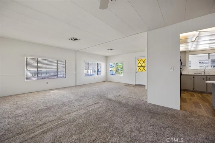 Open Living and dining space