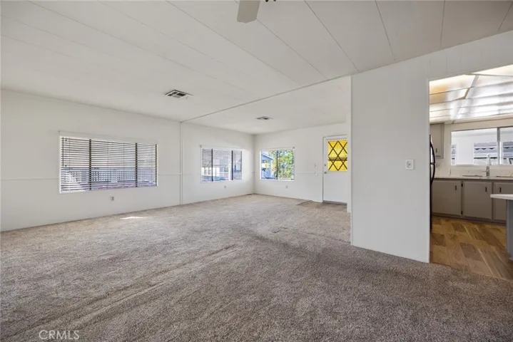 Open Living and dining space