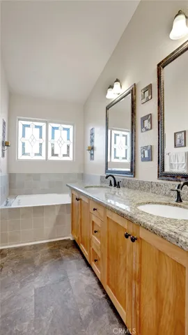 Another view of the primary bathroom.