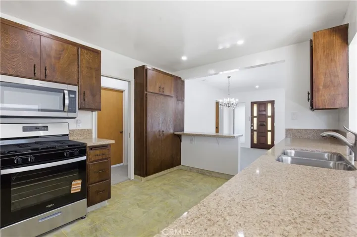New oven and microwave