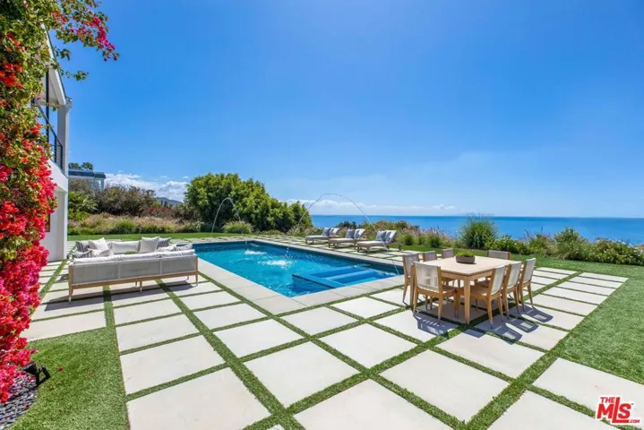 ocean view with hedge cut down