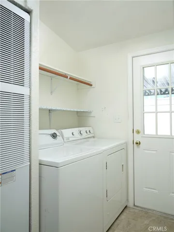 Indoor laundry room