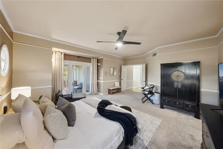 Downstairs primary suite