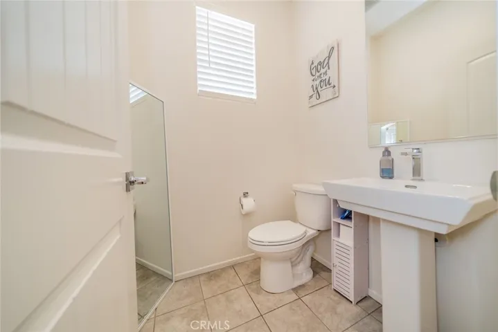 Downstairs bathroom.