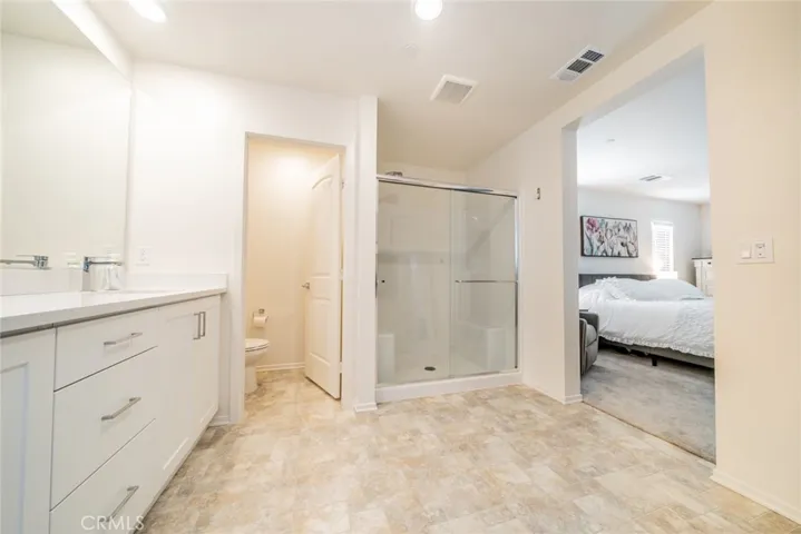 Primary bathroom.