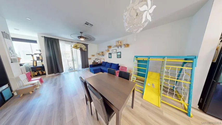 Located on 2nd Level - Open Kitchen/Dining/Living Area