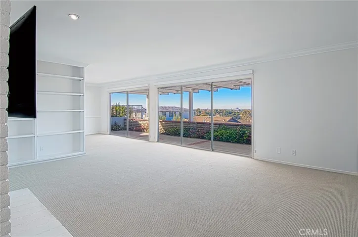 Living room with views