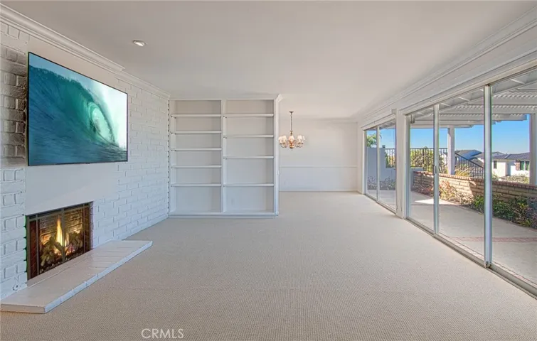 Living room with views