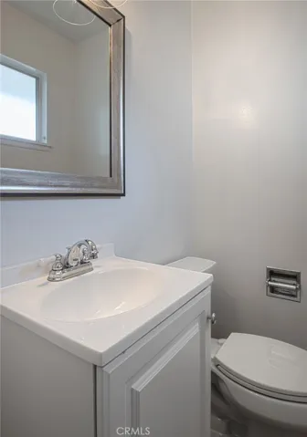 Half bath off kitchen