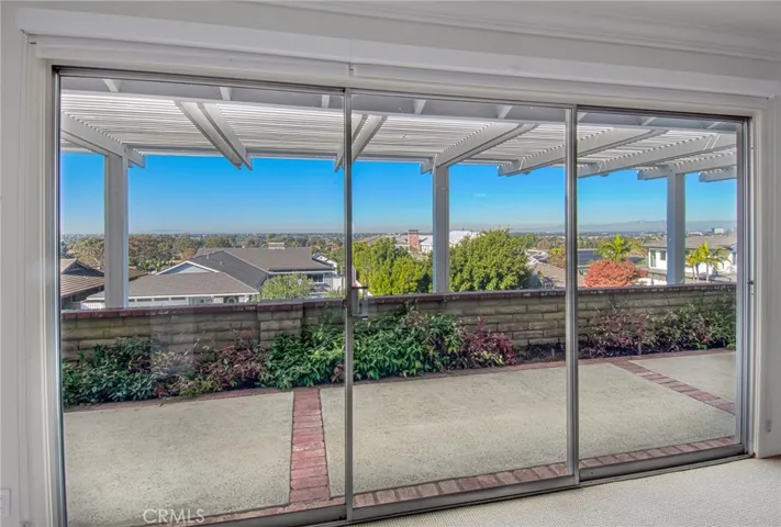 Primary bedroom with views