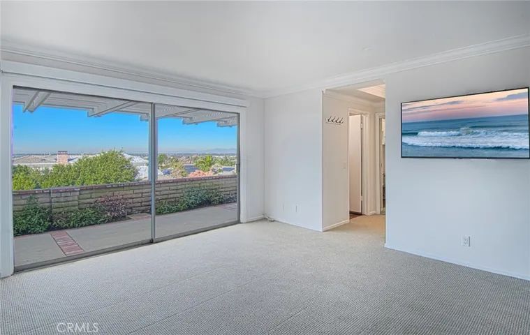 Primary bedroom with views